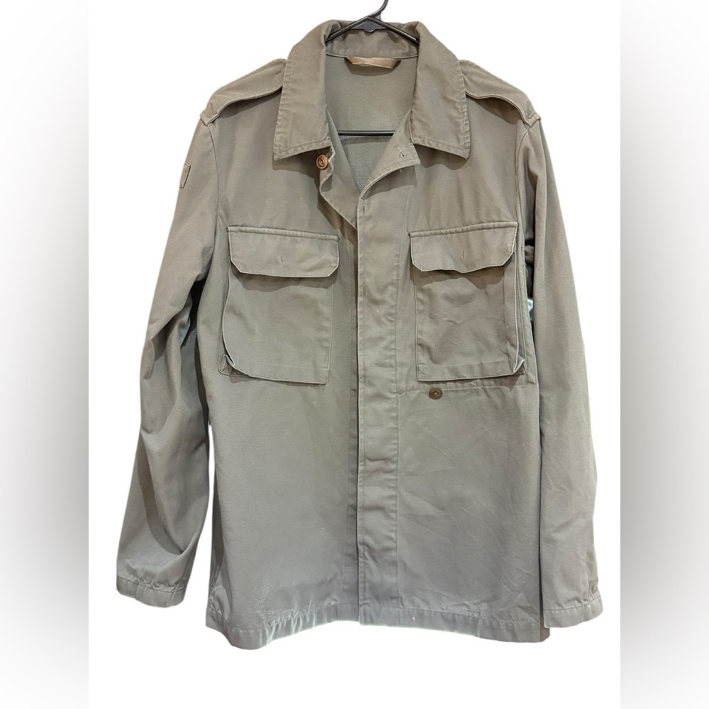 APC Khaki/Tan Military Jacket Size Medium